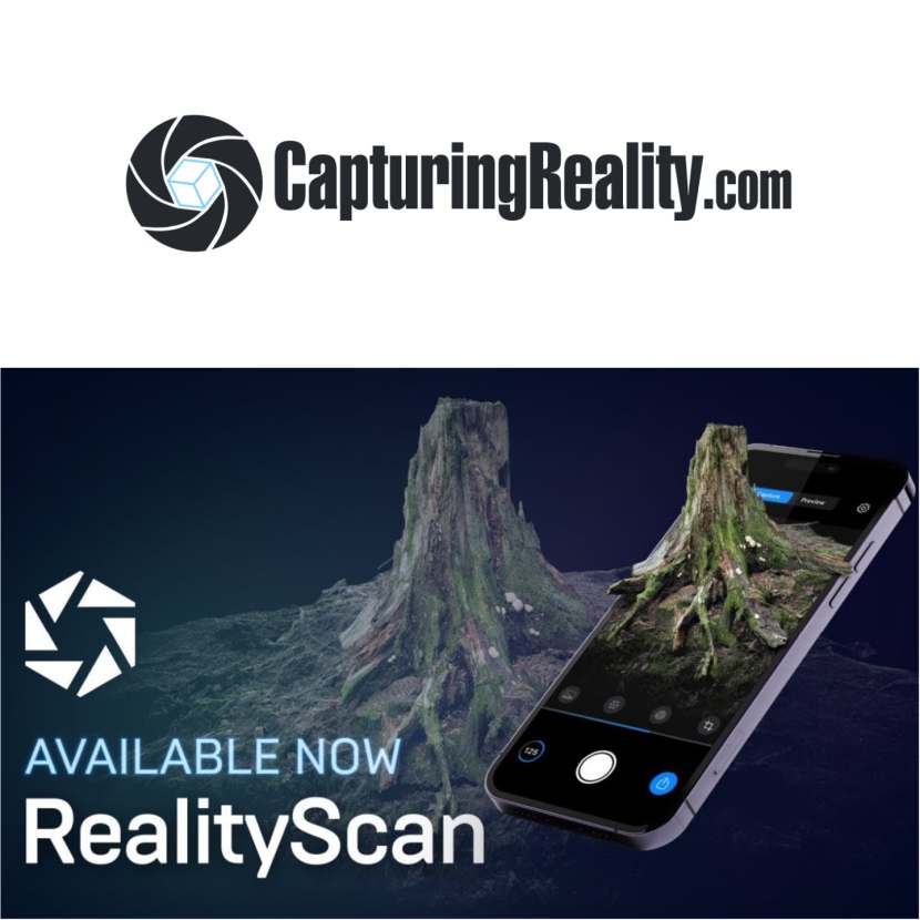 Capturing Reality - RealityScan available now for iOS for free!